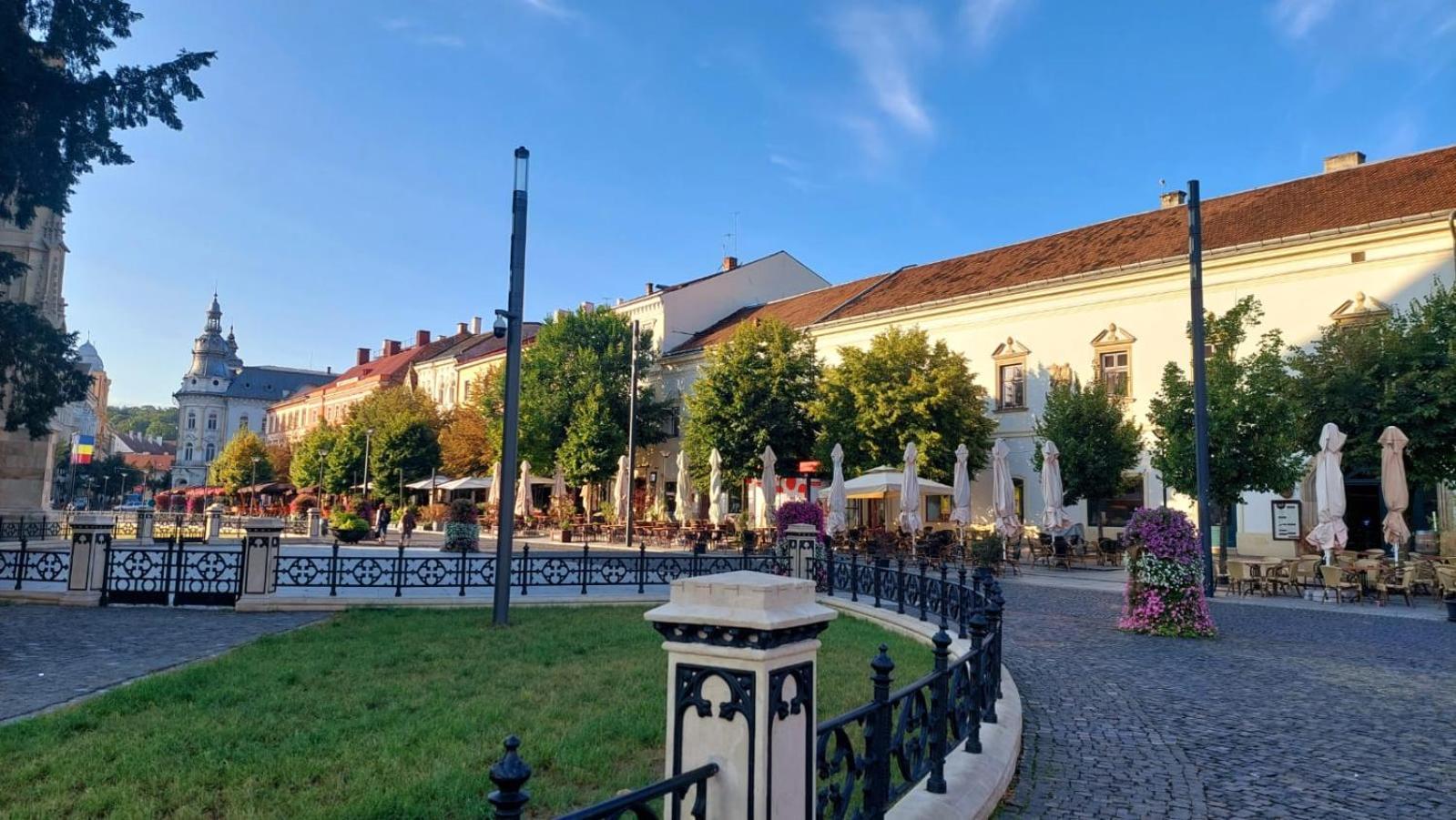 Apartament De Lux Central, P-Ta Matei Corvin Cluj-Napoca Buitenkant foto