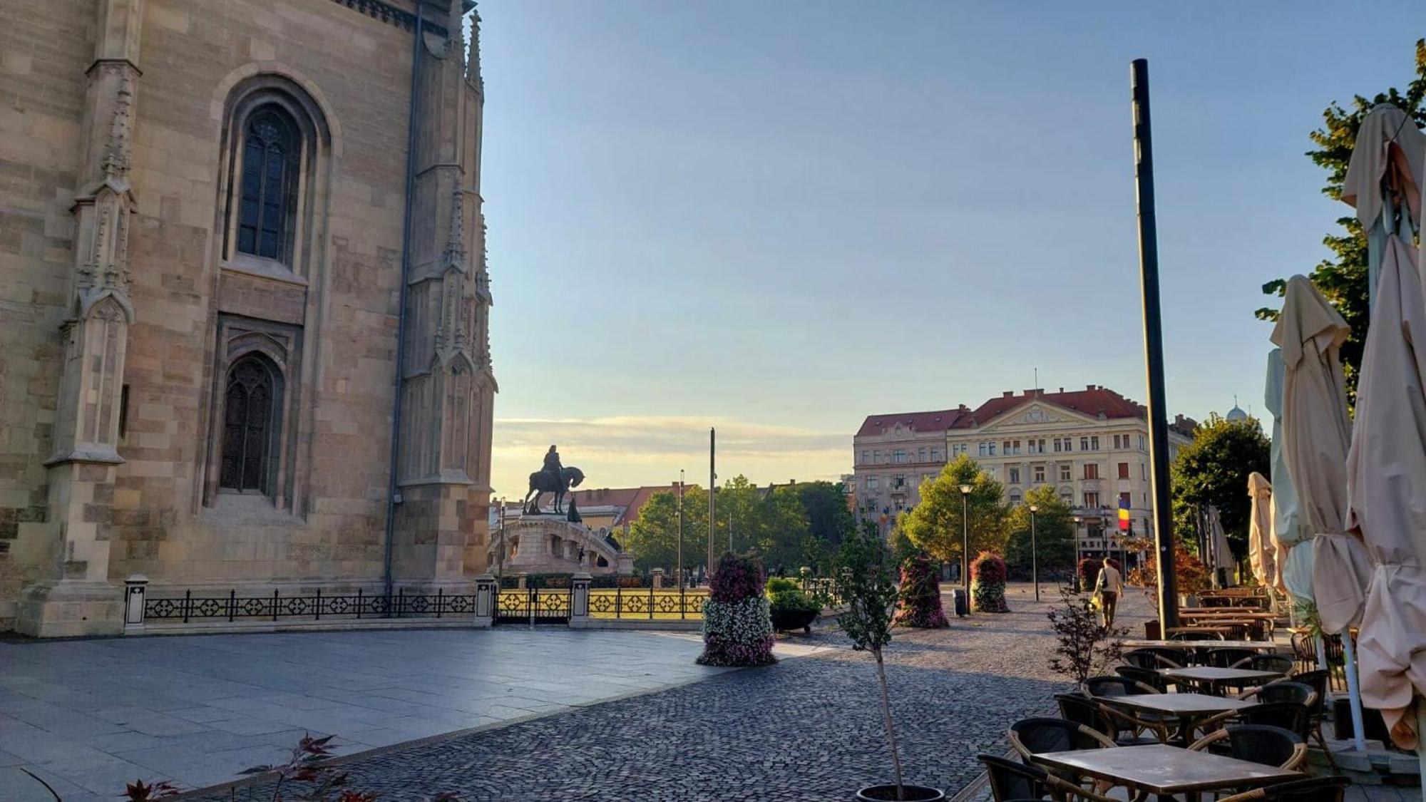 Apartament De Lux Central, P-Ta Matei Corvin Cluj-Napoca Buitenkant foto